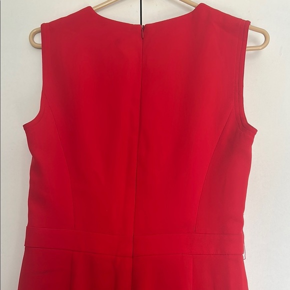 Karen Millen - Elegant Red Sleeveless Dress - Picture 5 of 5
